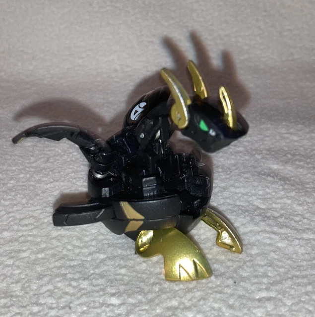 Bakugan-Battle Brawlers-Pyrus Neo Dragonoid-Bronze Attack-Black & Gold
