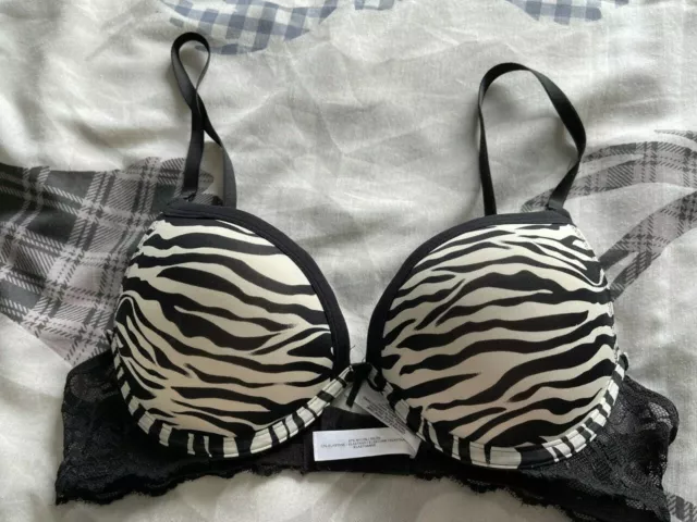 PRIMARK LADIES ANIMAL Print Underwired/Push Up Bra 36B - New, without tags  £2.99 - PicClick UK