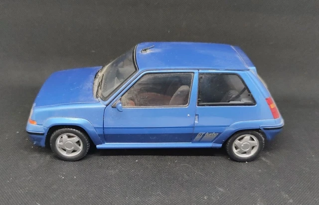 Modèle Réduit Norev échelle 1/18 - Renault 5 GT Turbo - Sans Sa Boîte D'origine - Occasion (collection)
