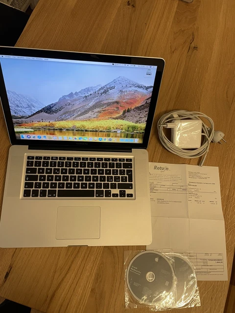 Apple MacBook Pro A1286 Intel i7-2,0 GHz, RAM 16GB, SSD 256GB BATTERIA NUOVA.