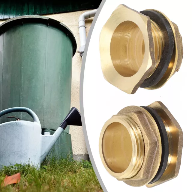 HOHOVYVY Raccord De Réservoir En Laiton 1/2" Avec 4 Joints Pour