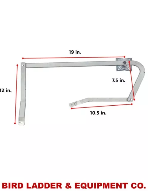 Louisville PR315500-RH - Replacement RIGHT SIDE Attic Ladder Hinge Arm