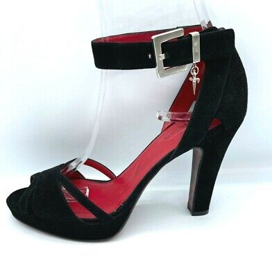 Cesare Paciotti SANDALI SCARPE CESARE PACIOTTI 1° LINEA AYER BLACK CAM SCONTO 60%  LISTINO TG 39 