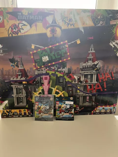 Lego Batman Movie: The Joker Manor  (709922) OVP + Disco Alfred-Harley Quinn