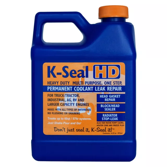 K-Seal Heavy Duty Multi-Purpose Permanent Coolant Leak Repair Fluid - 472ml