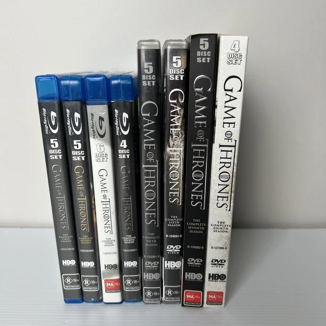 GAME OF THRONES Season 1 8 1 2 3 4 5 6 7 8 DVD Bluray Mix read description 99.95 PicClick AU