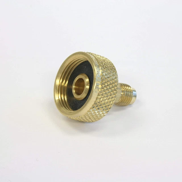 Yellow Jacket 19105 Cylinder Adapter, 3/4" NPS with 1/4" Male Flare
