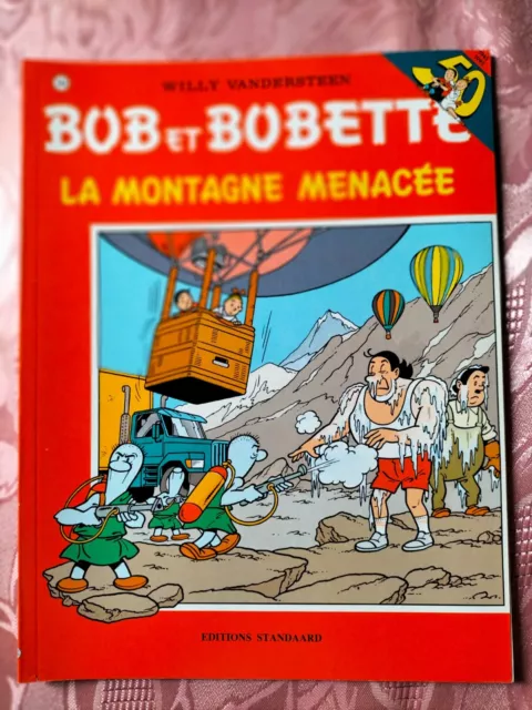 Eo 1995 Bob Et Bobette N° 244 La Montagne Menacee Vandersteen Standaard (U180)