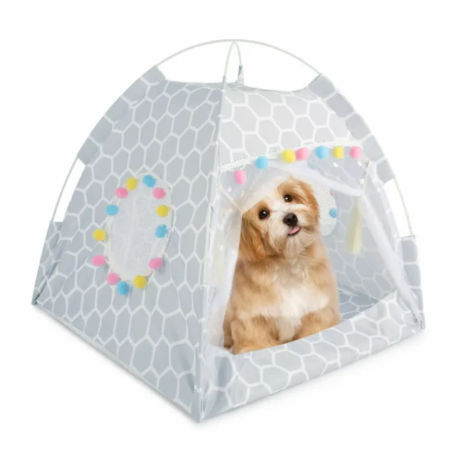 Pet Dog Cat Nest Bed Tent House Puppy Soft Cushion Sleeping Kennel Waterproof