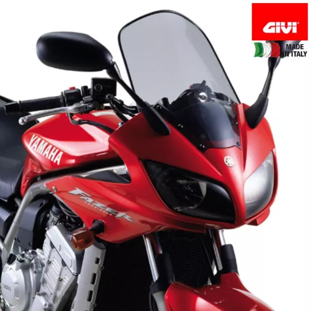 Pare Brise Specifique Givi D129S Pret A Etre Monte Sur Fzs 1000 Fazer (03 > 05)