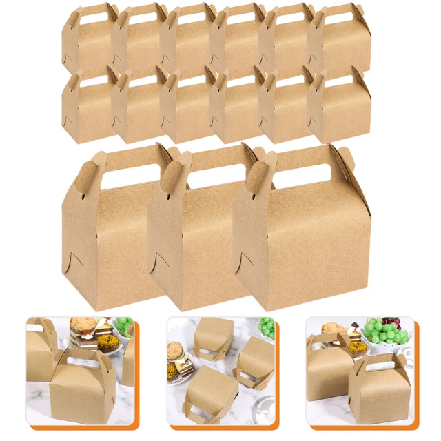 24 Pcs Backkarton Aus Papier Süßigkeiten Box Süßigkeitenbehälter Geschenkbox