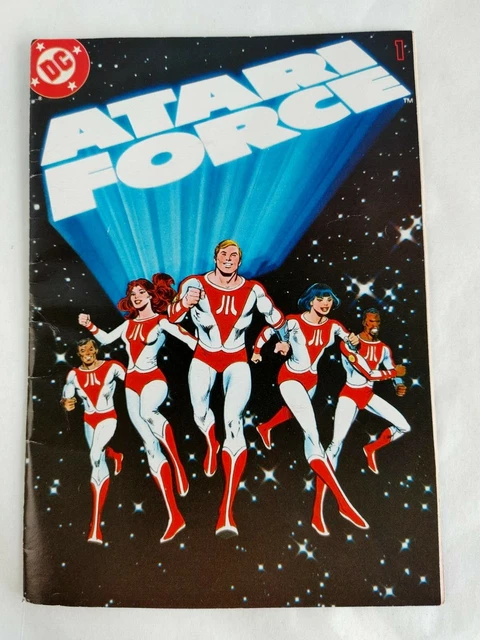 Vintage 1982 Atari Force Comic Lot of 3 Issues Vol 1 1 - 3 DC Comics #17207 2
