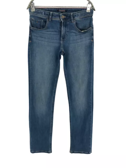 Tommy Hilfiger Enfant Garçon Slim Jeans Coupe Droite Taille 164 - W28 L29