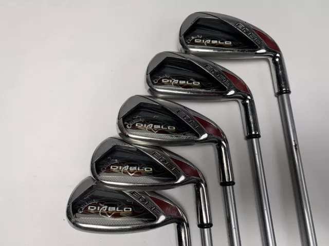 Callaway Diablo Edge Iron Set 6-PW 55g Ladies Graphite Womens RH +1/2"