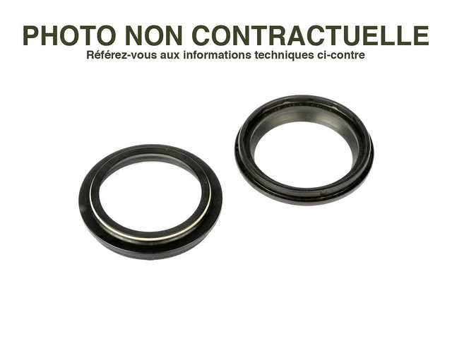 Cache-poussière De Fourche Pour Honda CB 900 F Hornet SC48 (2002-2007) - Pièce Neuve Générique