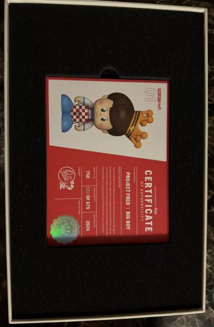 Funko Project Fred 01-11" Bob's Big Boy Vinyl Collectibles 582/750 In Hand 2