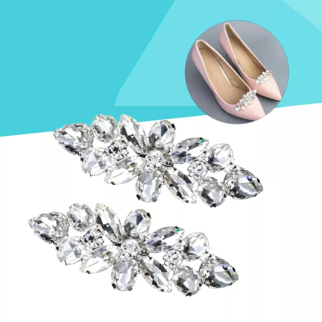 1 Pair rhinestones for shoes Shoe Clips for Wedding Shoes Wedding Shoe Clip on 3