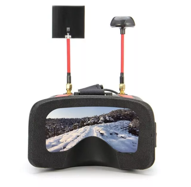 Casque Drone Lunettes Eachine VR D2 FPV 5 pouces 5.8G FPV avec lentilles DVR 3