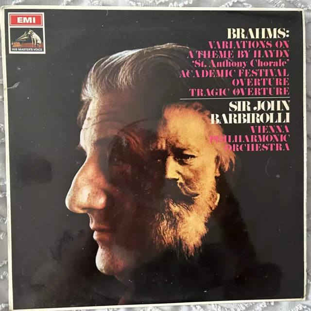 Johannes Brahms, Sir John Barbirolli - Vienna Philharmonic Orchestra
