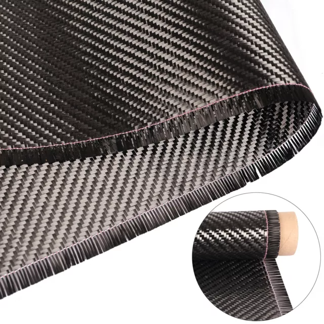 5ft Twill Weave Carbon Fiber Cloth Fabric Aerospace Grade for Repair DIY Project