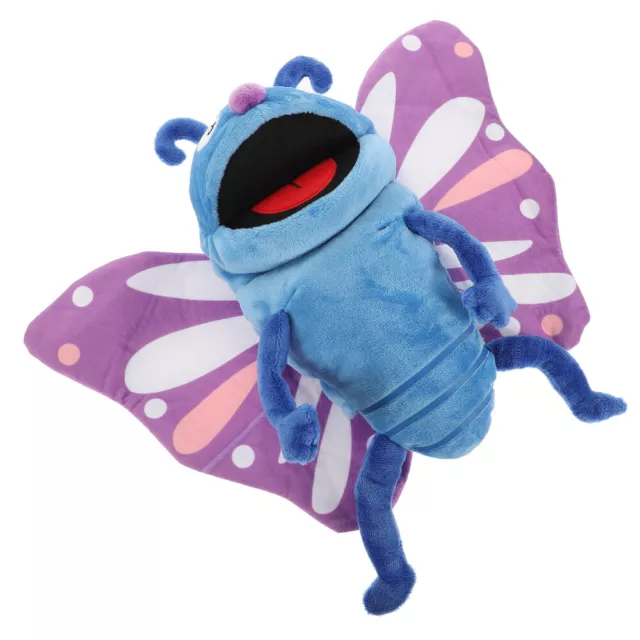 Interactive Hand Puppet Stuffed Animal Toys Butterfly Plush