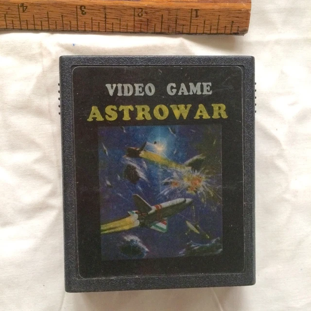 Bootleg Atari 2600 Astrowar Australian Rainbow Vision Ko Video Computer Game Vgc