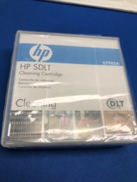 NEW GENUINE HP SDLT DLT Cleaning Cartridge C7982A