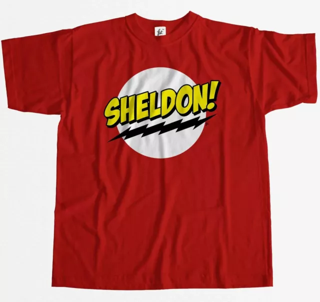 SHELDON! T-SHIRT PERSONAGGIO The Big Bang Theory da uomo EUR 9,49 ...