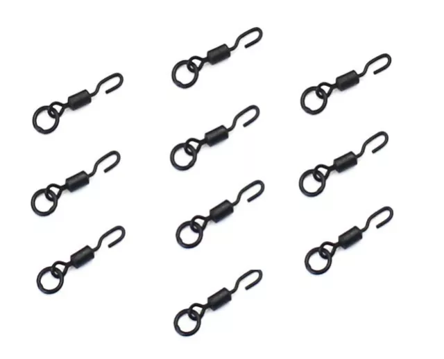 Spinner Swivels for Ronnie Rig Carp Fishing Tackle Size 11 Quick Change Swivel