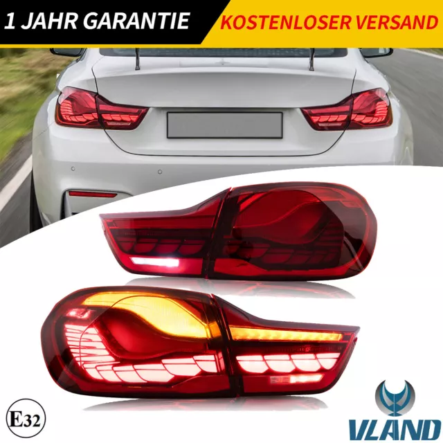 VLAND LED Rückleuchten für BMW 4 Series F32 F33 F36 F82 F83 M4 GTS 2014-2020