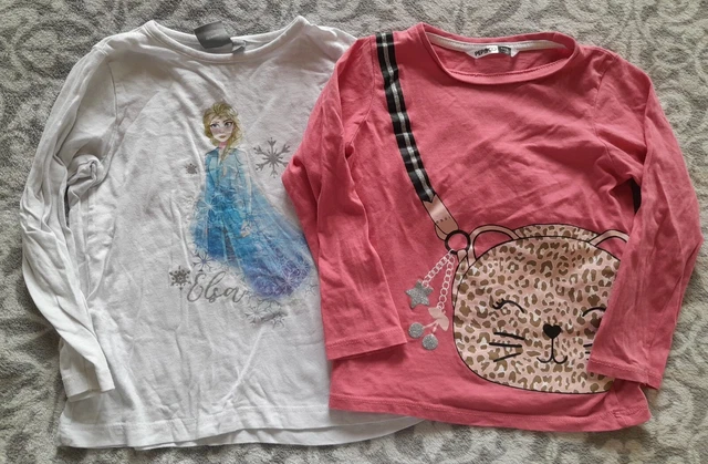 Bundle Of Girls Clothes Age 4-5 Inc Jumpers Dresses Tops Pjs New Jeans + 5