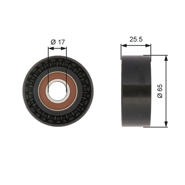 Galet Enrouleur (Courroie D'accessoire) Alfa Romeo 159 1.9 Jtdm 8V,1.9 Jtdm 16V