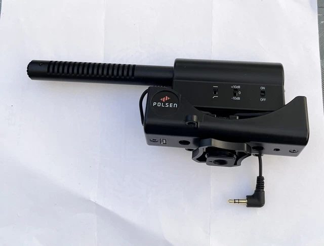 Polsen CS-88A DSLR-Video Shotgun Microphone NWOB Polsen CS-88A DSLR-Video Shotgun Microphone NWOB