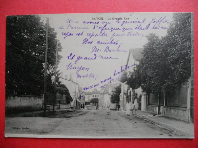 BAYON: La Grande Rue.....VO.1916.