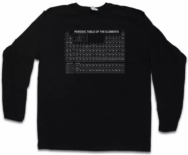 PERIODIC TABLE OF THE ELEMENTS II LANGARM T-SHIRT Breaking Periodensystem Bad