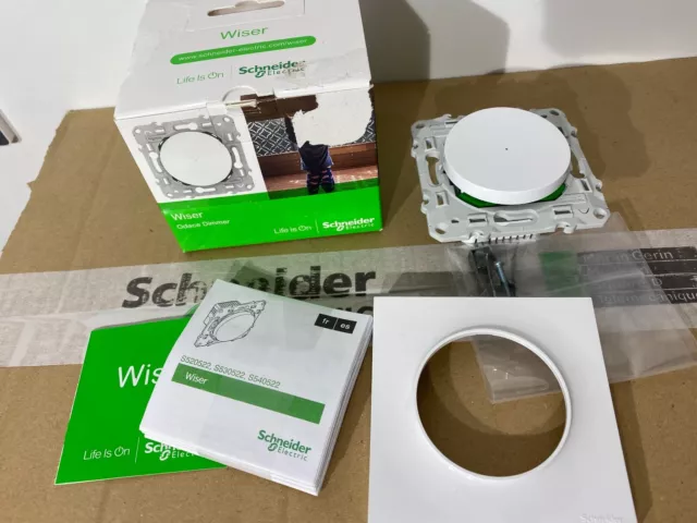 Interrupteur connecté Zigbee 3.0 Wiser Odace blanc S520530W Schneider