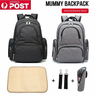 Waterproof Large Baby Diaper Nappy Backpack Maternity Mummy Changing Bag