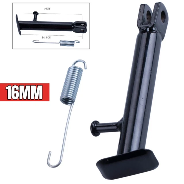 Universal Adjustable Motorcycle Frame Kickstand Side Support Stand Leg Prop 16CM