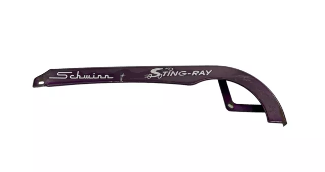 Vintage Schwinn Purple Stingray Bike Chain Guard Vintage Schwinn Purple Stingray Bike Chain Guard