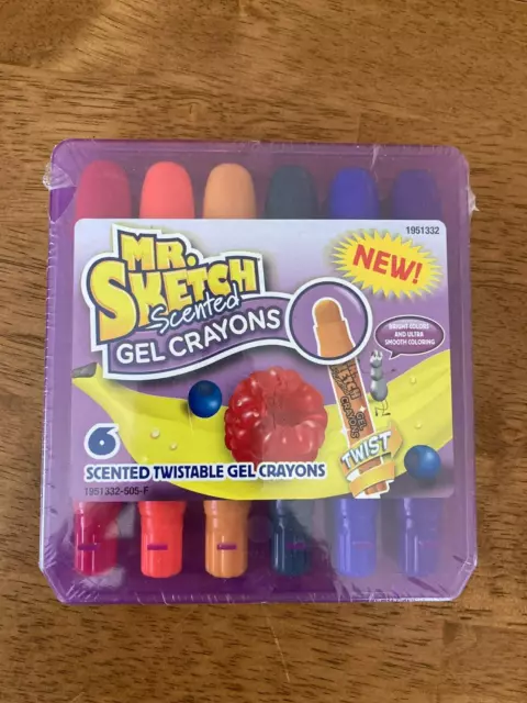  Mr. Sketch Scented Twistable Gel Crayons, Assorted