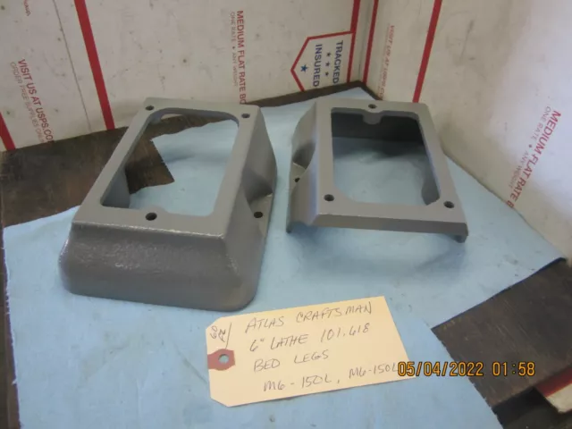 Atlas Craftsman 6" Lathe Bed Leg's  M6-150L