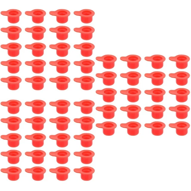 600 pz pratici tappi tappi filettati tubi tappi in gomma silicone