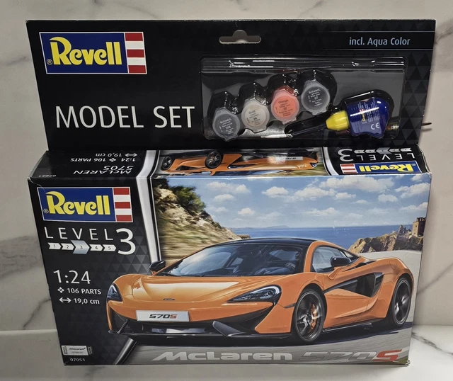 Maquette Voiture 1/24 ACCURATE Ref 5003 McLaren M8B 1970 Can-Am Racer of Lothar