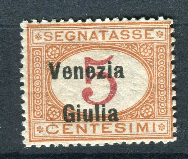 ITALY; VENEZIA GIULIA early Postage Due Optd. issue Mint hinged 5c. value