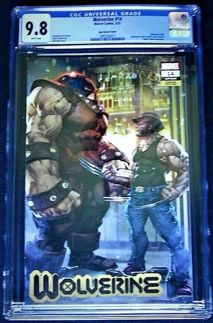 cgc 9.8 WOLVERINE #14 MARVEL 2021~W/p KAEL NGU Variant Cover~nm/mt