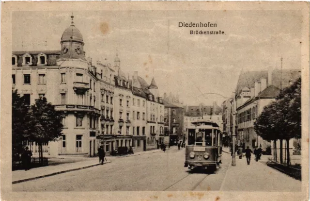 CPA AK DIEDENHOFEN - Bruckenstrasse (474154)