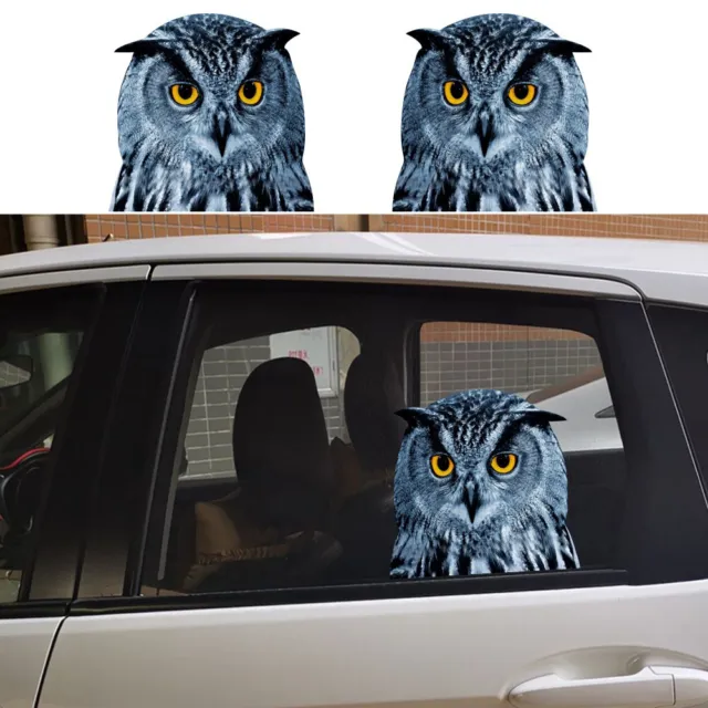 Car Window Glass Sticker Animal Decoration Film Decal Owl Graphic Body Trims SUV