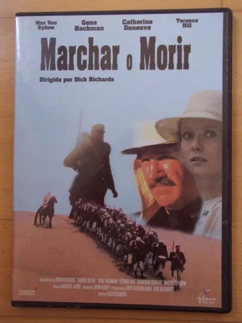 DVD,Marchar o Morir.Gene Hachman,Catherine Deneuve...