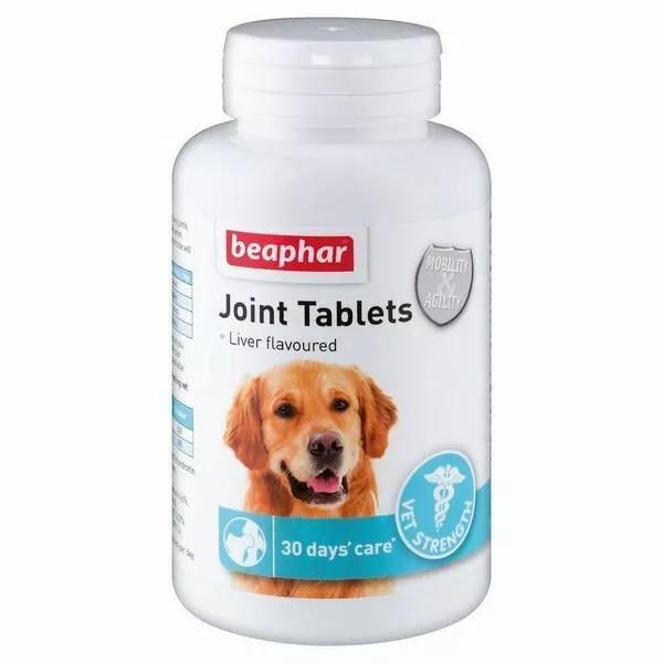 Beaphar Joint Tablets Liver Meaty Vitamin Mobility & Agility Joint Remedy