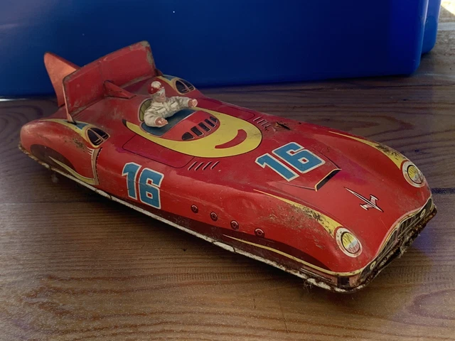 PN PHILIP NIEDERMEIER VOITURES DE COURSE 1950 jouet mécanique